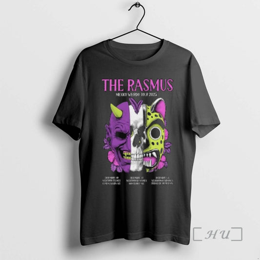 Officials The Rasmus Mexico Tour December 2025 Circle Black - clothing by TeeHivey.com