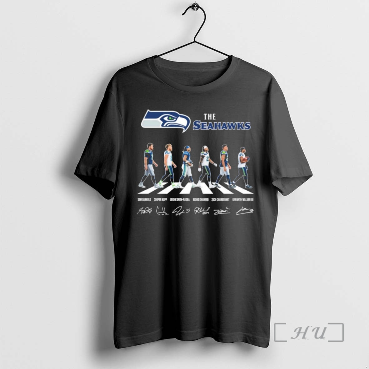 Officials The Seahawks Player Abbey Road Signature - clothing by TeeHivey.com
