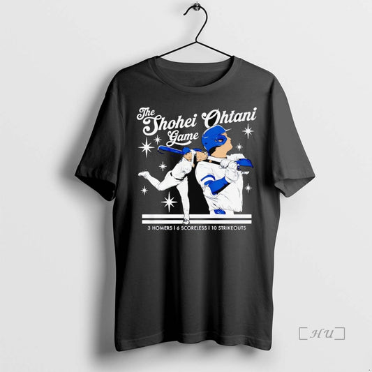 Officials The Shohei Ohtani Game 3 Homers 6 Scoreless - clothing by TeeHivey.com