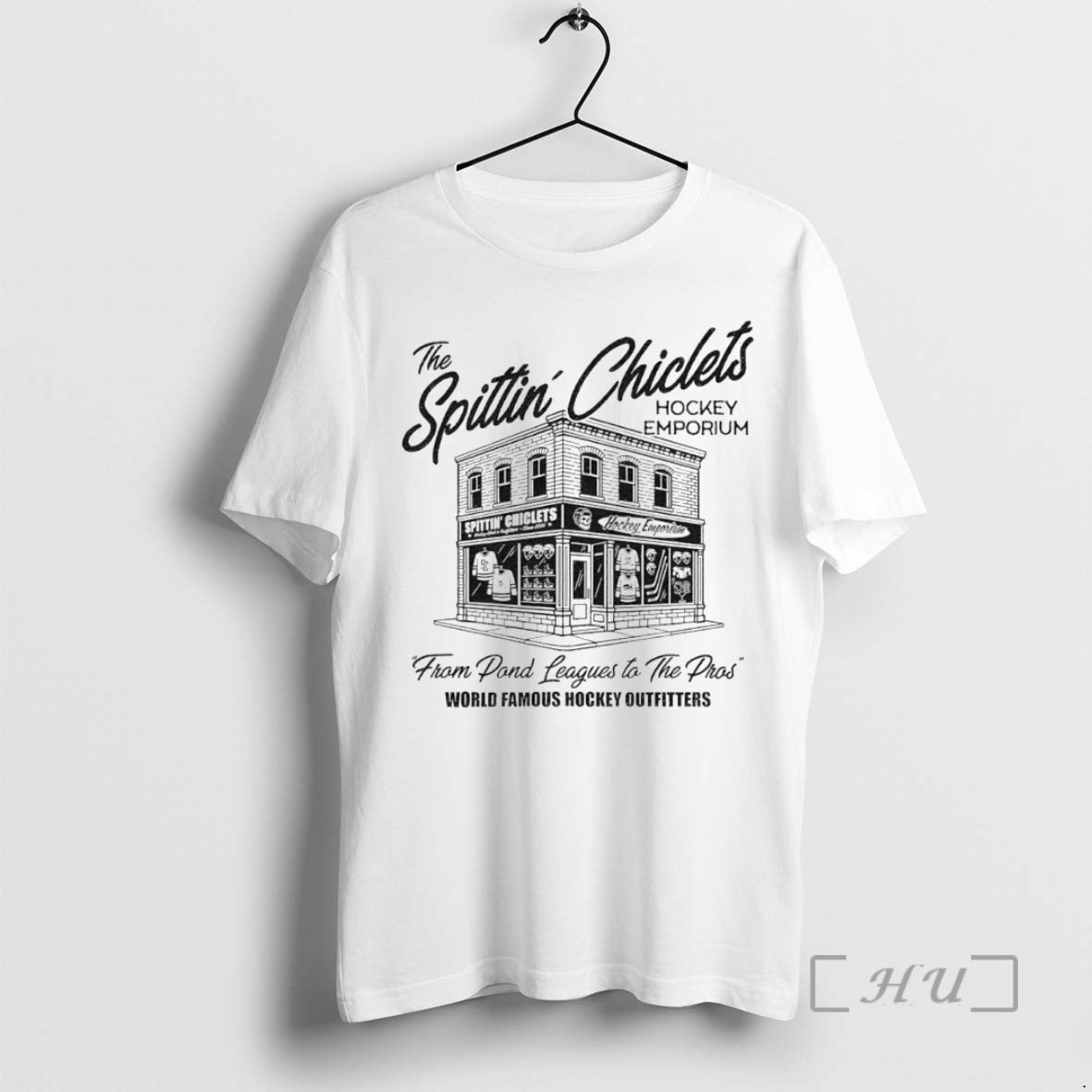 Officials The Spittin Chiclets Hockey Emporium Circle - clothing by TeeHivey.com