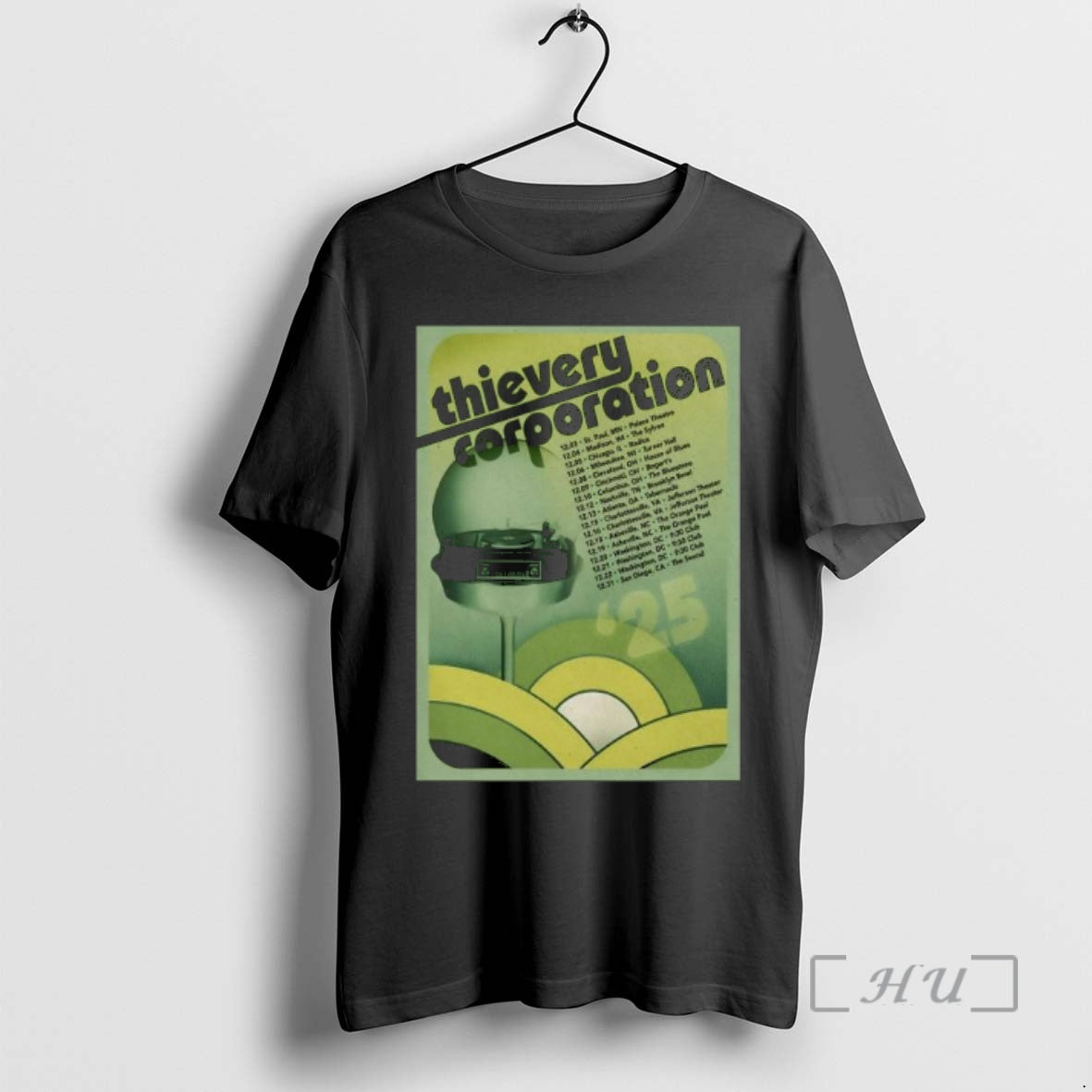 Officials Thievery Corporation December 2025 Shows - clothing by TeeHivey.com