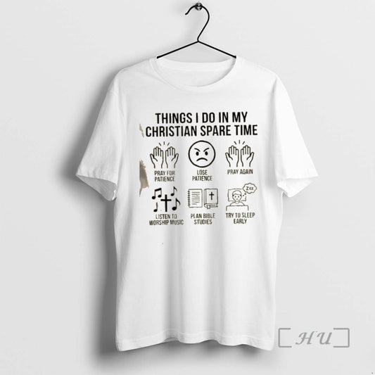 Officials Things I Do In My Christian Spare Time - clothing by TeeHivey.com