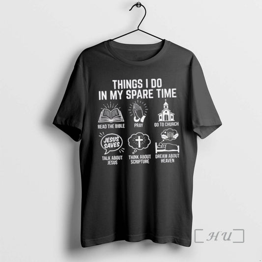 Officials Things I Do In My Spare Time With Jesus - clothing by TeeHivey.com