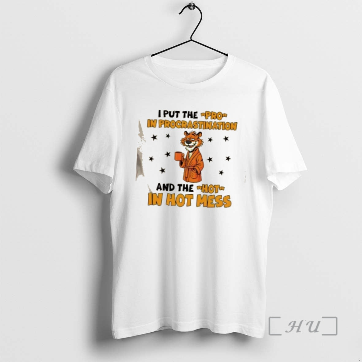 Officials Tiger I Put The Pro In Procrastination And The Hot In Hot Mess Premium - clothing by TeeHivey.com