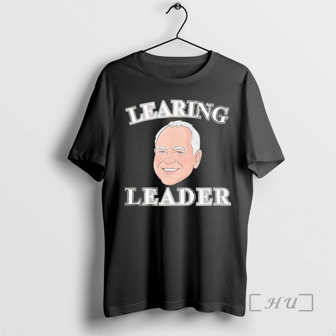 Officials Tim Walz Big Face Cartoon Learning Leader - clothing by TeeHivey.com
