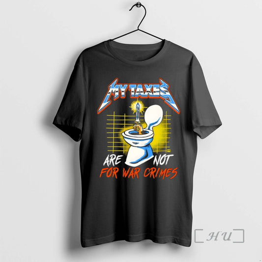Officials Toilet My Taxes Are Not For War Crimes Vintage