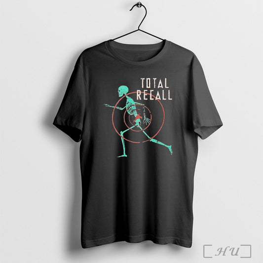 Officials Total Recall Skeleton Skull T Shirt