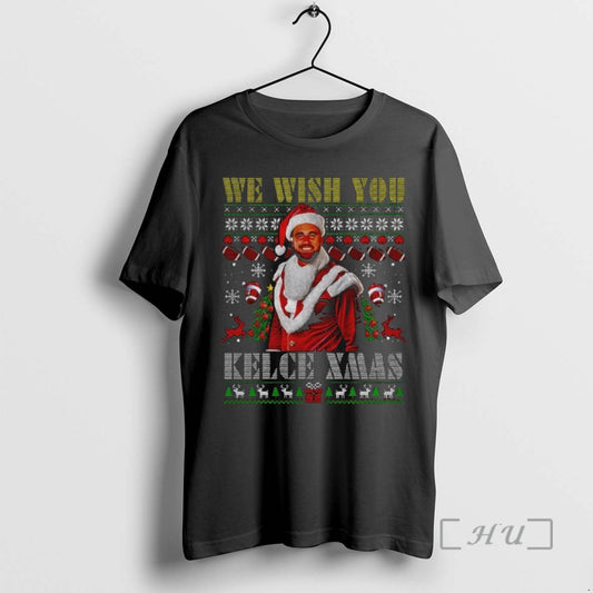 Officials Travis Kelce We Wish You Kelce Xmas Merry Christmas - clothing by TeeHivey.com