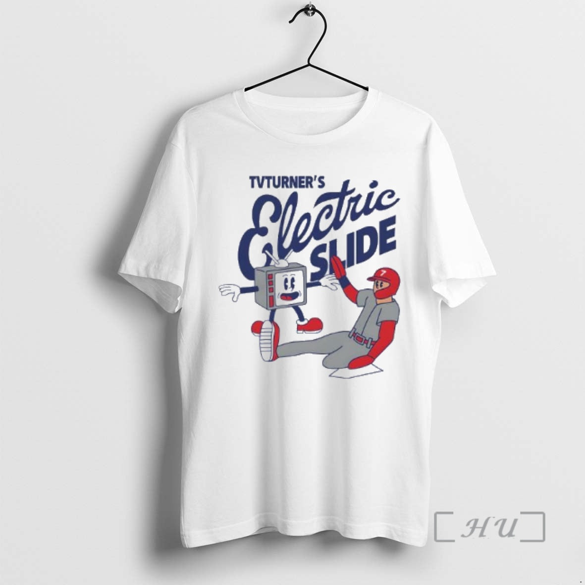 Officials Trea Turner Philadelphia Phillies Baseball Electric Silde Cartoon Funny - clothing by TeeHivey.com