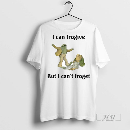 Officials Trending Frog And Toast I Can Frogive But I Cant Froget Graphic - clothing by TeeHivey.com