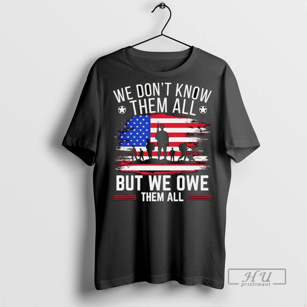 Officials Trending Veteran We Owe Them All But We Owe Them All Graphic - clothing by TeeHivey.com