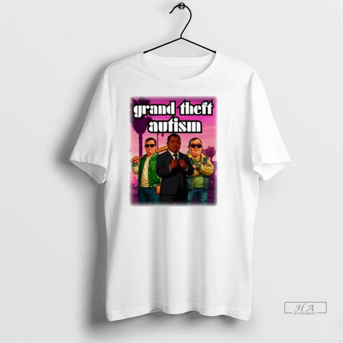 Officials Trendy Grand Theft Autism Graphic Ladies Shirt Sweater