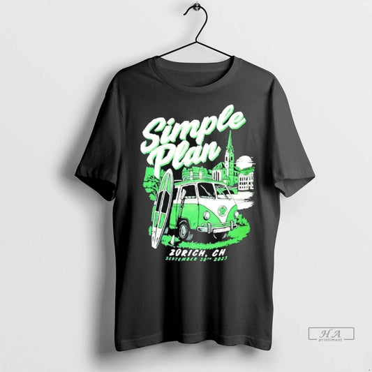 Officials Trendy Simple Plan Zurich Ch September 30 2025 Shirt Sweater