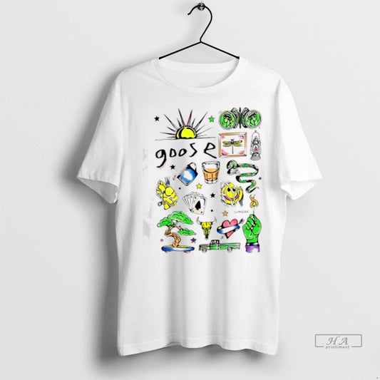 Officials Trendy Goose Hand Colored Highlighter T Shirt Y9zyeu Shirt Sweater