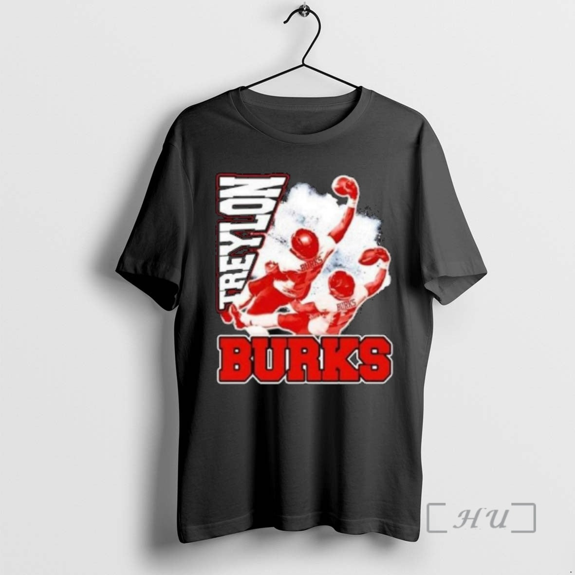 Officials Treylon Burks Arkansas Razorbacks Wide Receiver Graphic - clothing by TeeHivey.com