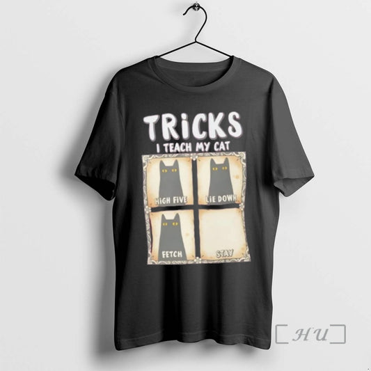 Officials Tricks I Teach My Cat Funny Cat Owner - clothing by TeeHivey.com