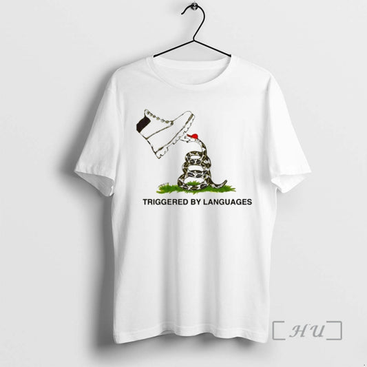 Officials Triggered By Languages Dont Tread On Me Gadsden Flag Graphic Premium T Shirts Sweater - clothing by TeeHivey.com