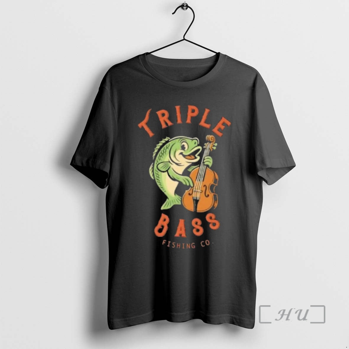 Officials Triple Bass Fishing - clothing by TeeHivey.com
