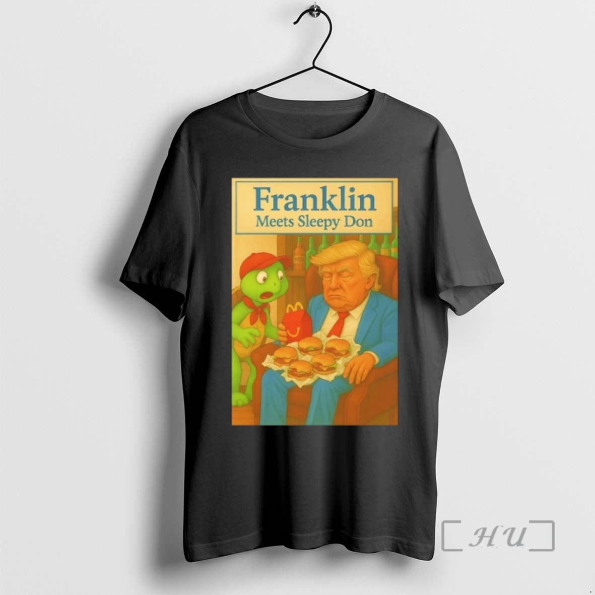 Officials Trump Mcdonalds Franklin Meets Sleepy Don - clothing by TeeHivey.com