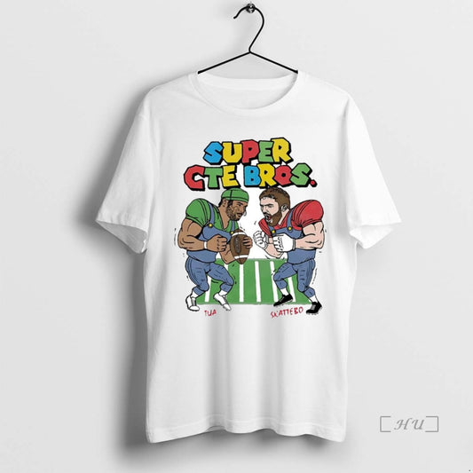 Officials Tua Tagovailoa Vs Cam Skattebo Super Cte Bros - clothing by TeeHivey.com