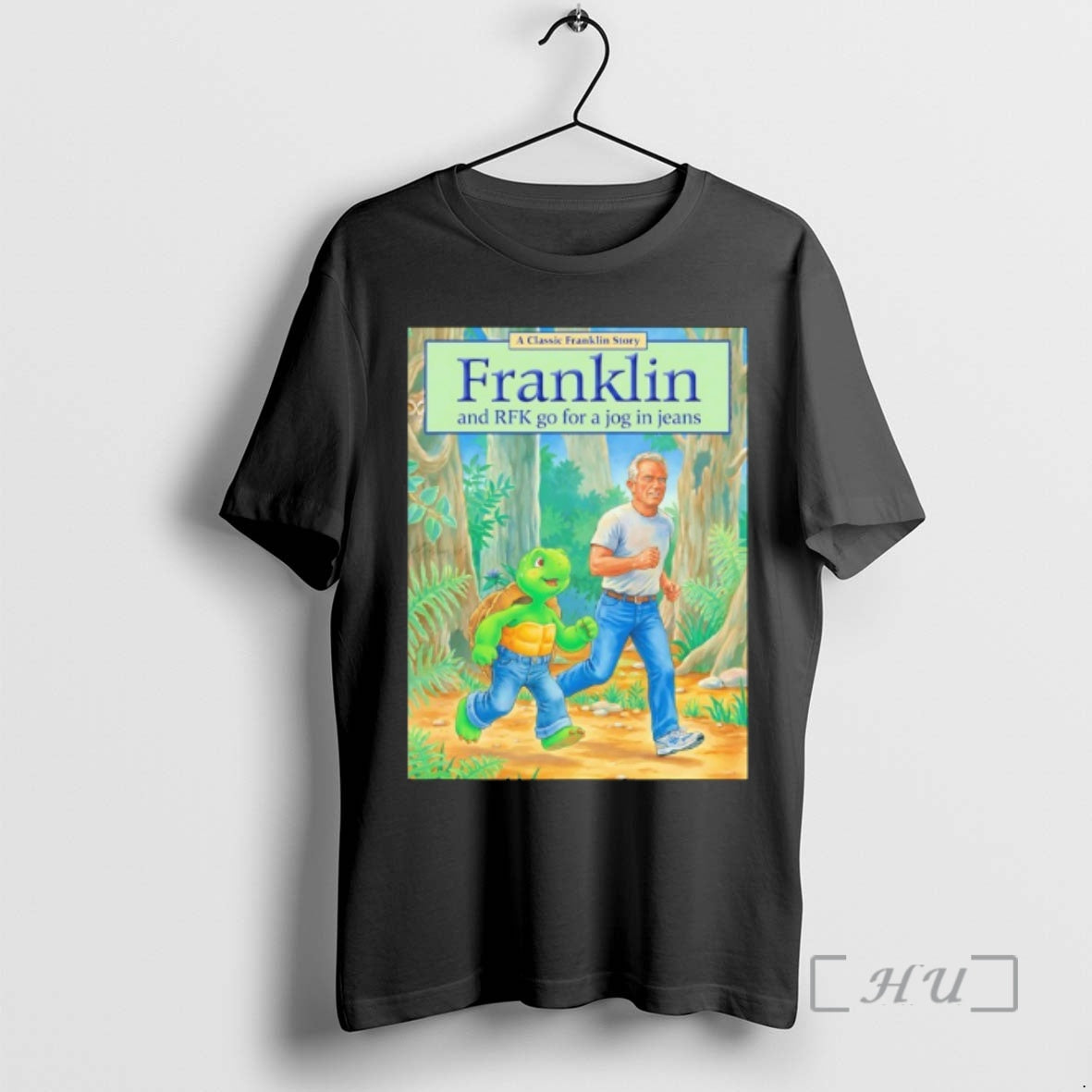 Officials Turtle Franklin And Rfk Go For A Jog In Jeans Pete Hegseth Meme Premium - clothing by TeeHivey.com