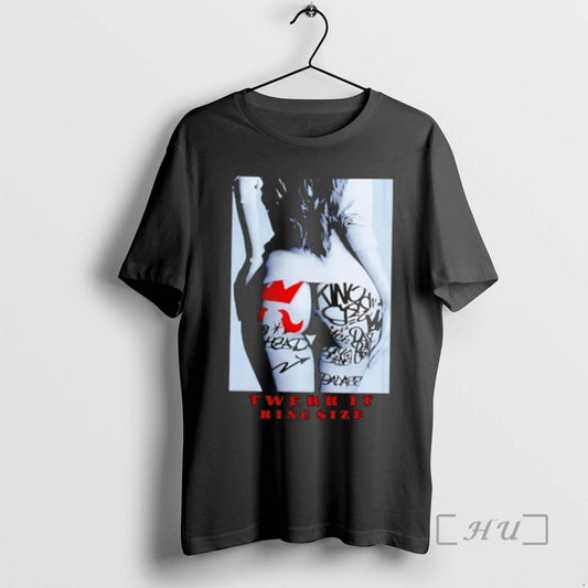 Officials Twerk It King Size Graffiti Art Model Graphic