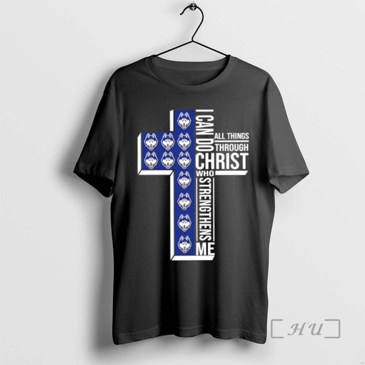 Officials Uconn Huskies Womens Basketball I Can All Things Do Through Christ Who Strengthens Me - clothing by TeeHivey.com