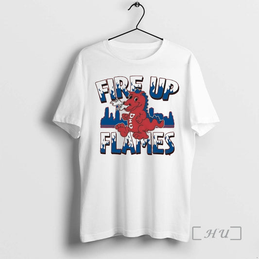 Officials Uic Flames Fire Up Flames - clothing by TeeHivey.com