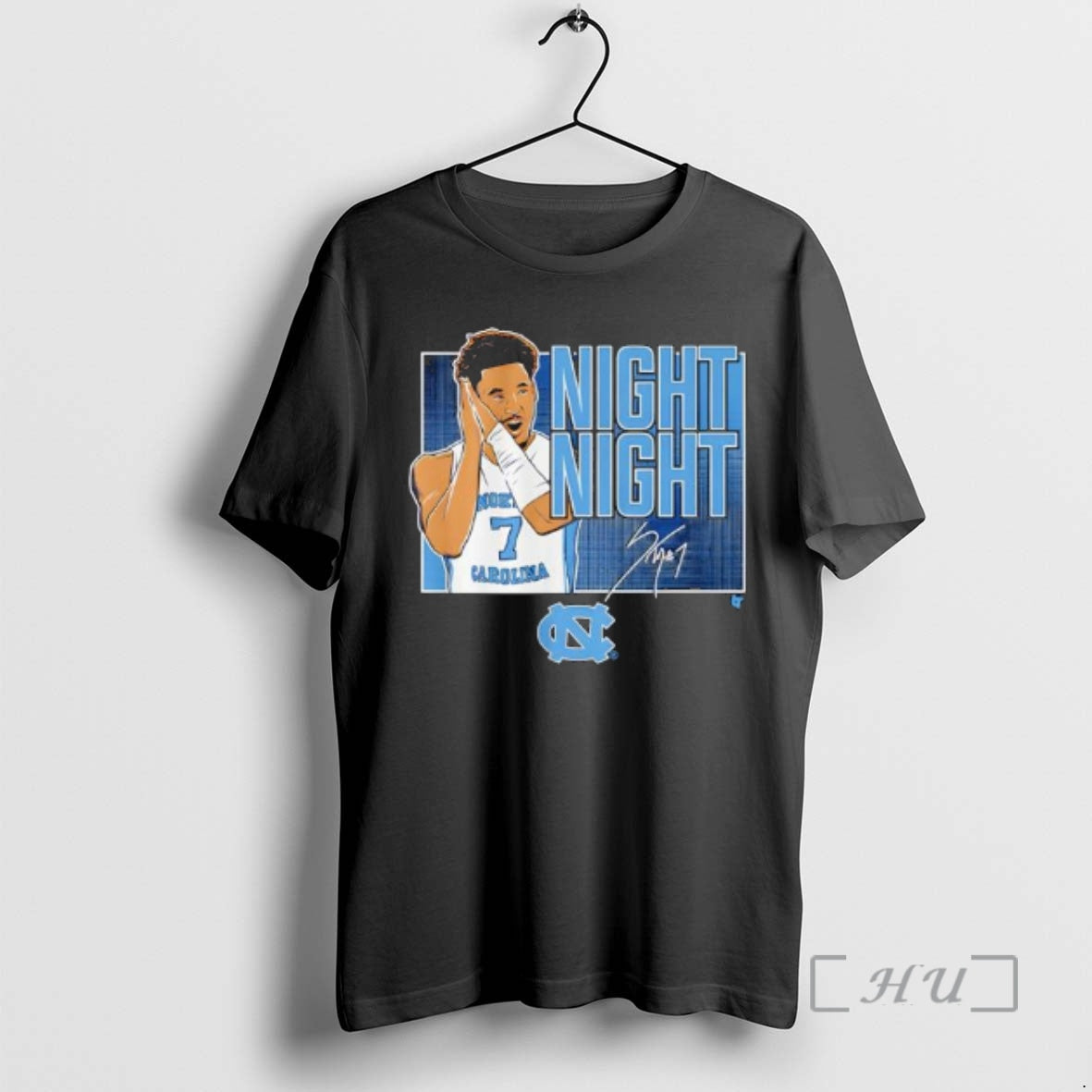 Officials Unc Basketball Seth Trimble Said Night Night Signature - clothing by TeeHivey.com