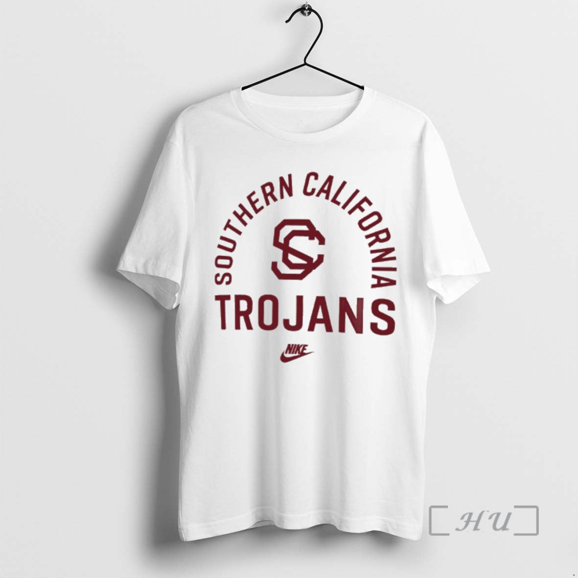Officials Usc Trojans Cardinal Legacy Arched Logo - clothing by TeeHivey.com
