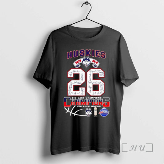 Officials Uconn Huskies 2026 Big East Champions 30 0 Signatures