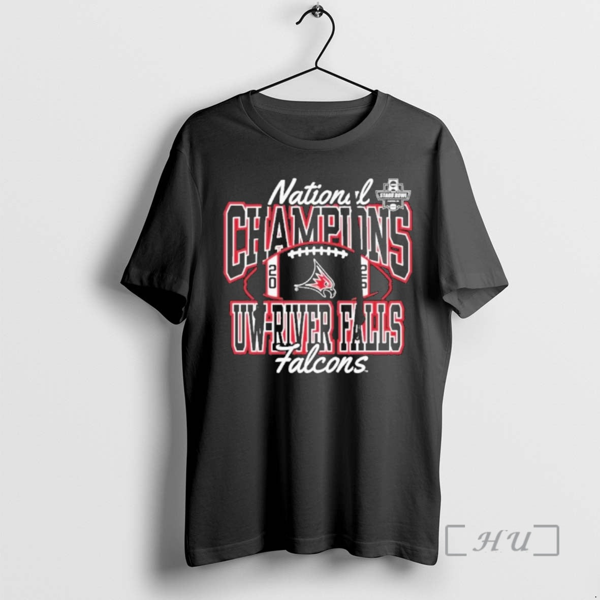 Officials University Of Wisconsin River Falls Football 2025 Diii National Champions Premium T Shirts Sweater