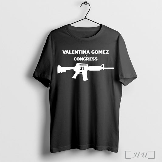 Officials Valentina Gomez For Congress T Shirt