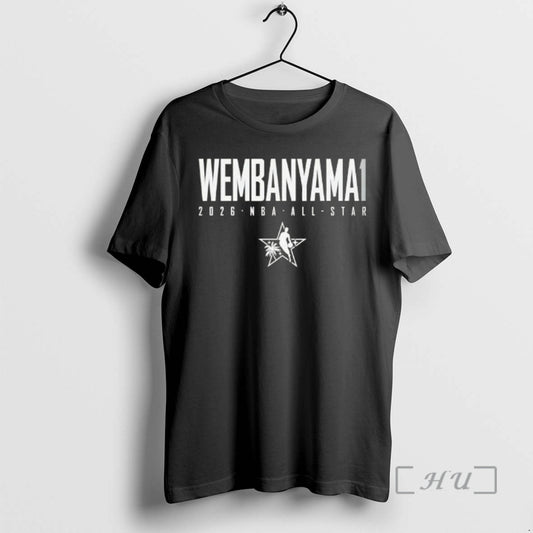 Officials Victor Wembanyama San Antonio Spurs 2026 Nba All Star Elite Premium T Shirts Sweater - clothing by TeeHivey.com