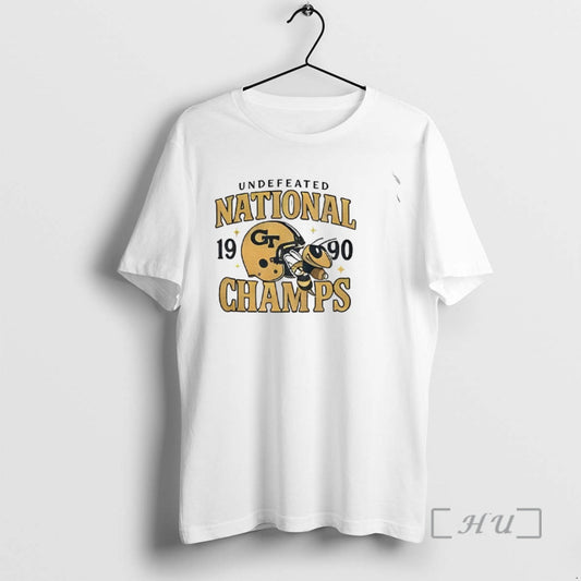 Officials Vintage Georgia Tech 1990 Undefeated National Champs - clothing by TeeHivey.com