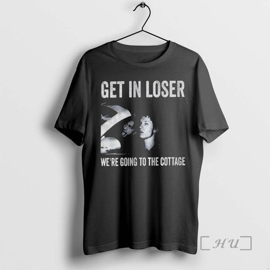 Officials Vintage Get In Loser Were Going To The Cottage Movie Lover Premium T Shirts - clothing by TeeHivey.com