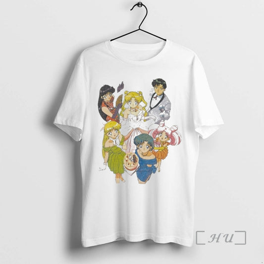 Officials Vintage Sailor Moon Puff Print - clothing by TeeHivey.com
