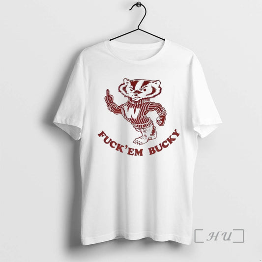 Officials Vintage Wisconsin Badgers Fuck Em Bucky - clothing by TeeHivey.com