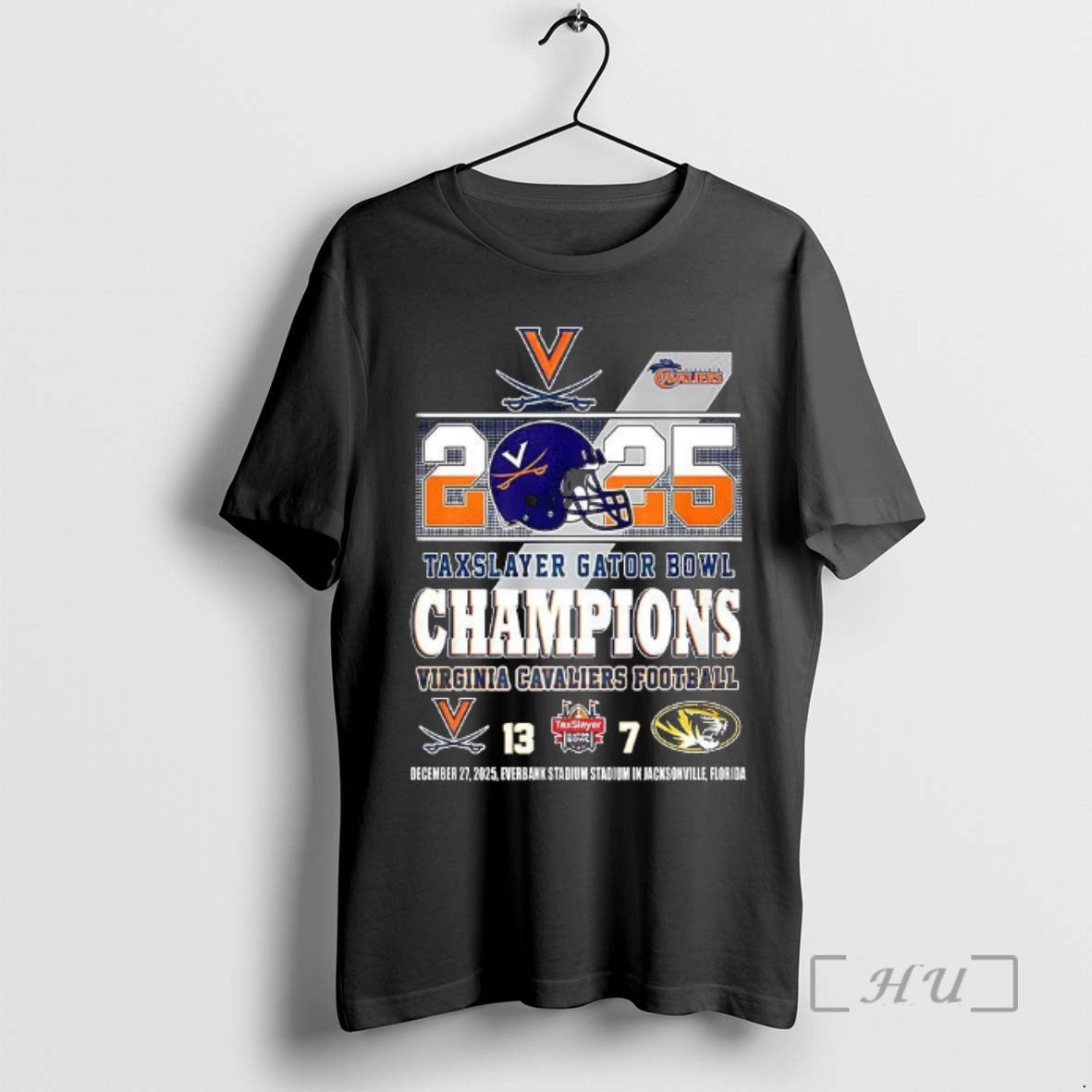 Officials Virginia Cavaliers Vs Missouri Tigers Ncaa Taxslayer Gator Bowl Champions 2025 Final Score Premium
