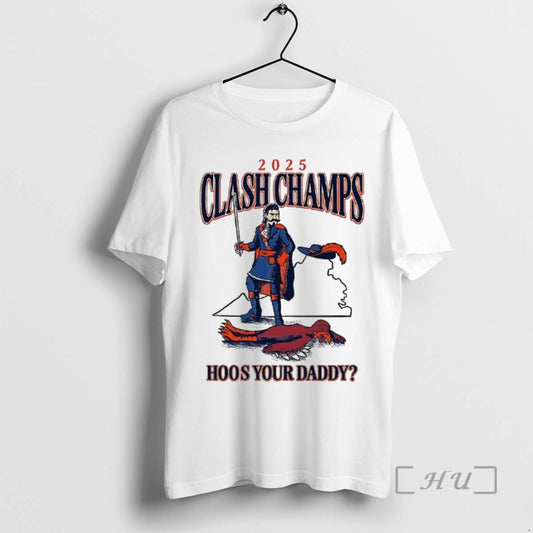 Officials Virginia Cavaliers Vs Virginia Tech Hokies 2025 Clash Champs Hoos Your Daddy Premium - clothing by TeeHivey.com