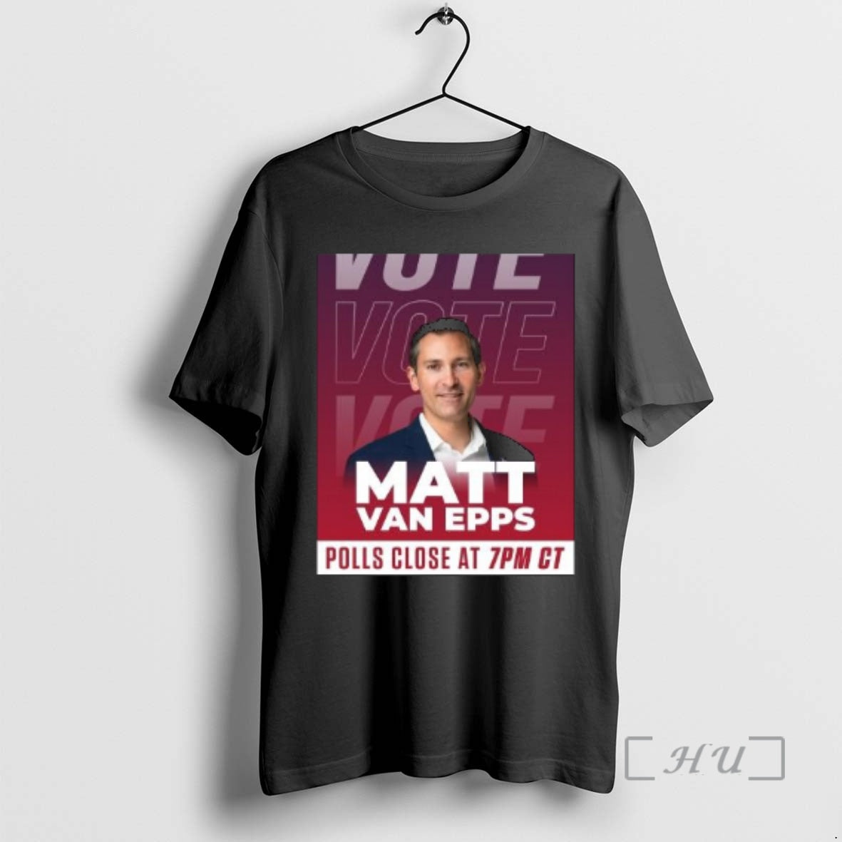 Officials Vote Matt Van Epps 2025 Circle Black - clothing by TeeHivey.com