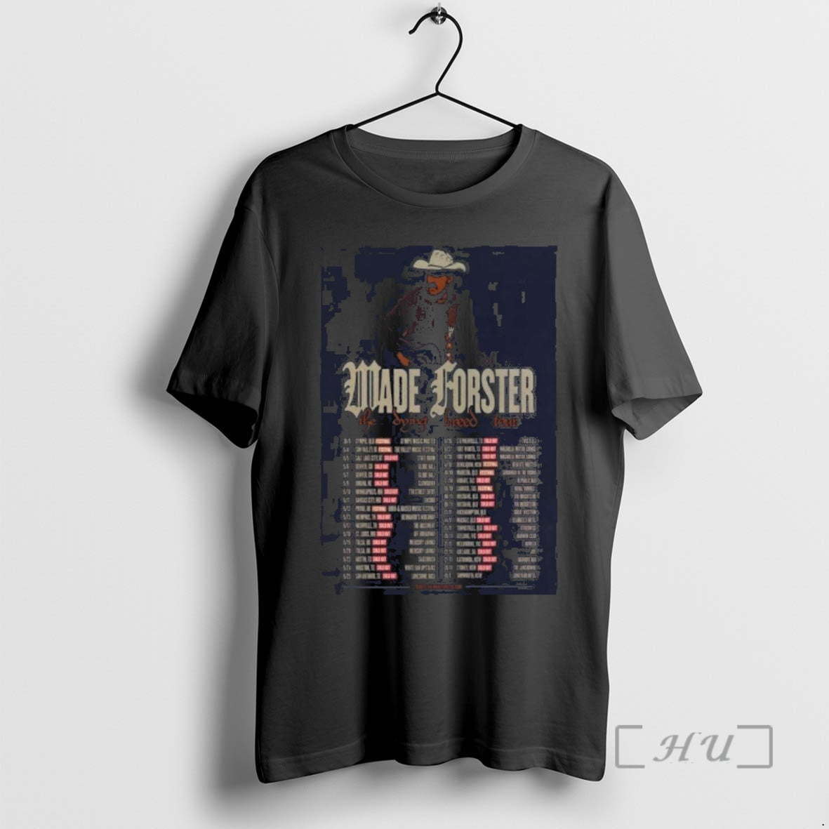 Officials Wade Forster 2026 The Dying Breed Tour - clothing by TeeHivey.com
