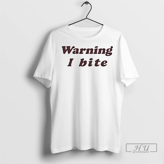 Officials Warning I Bite T Shirt