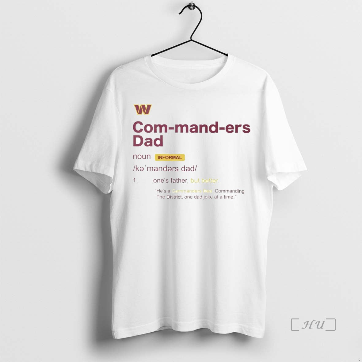 Officials Washington Commanders Dad Definition Meaning - clothing by TeeHivey.com