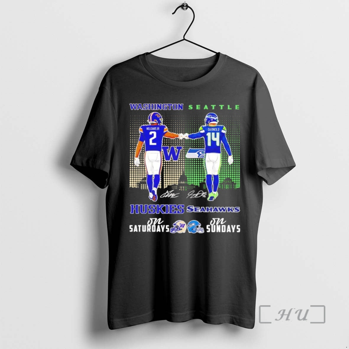 Officials Washington Seattle Huskies Seahawks Football Saturday Sunday - clothing by TeeHivey.com