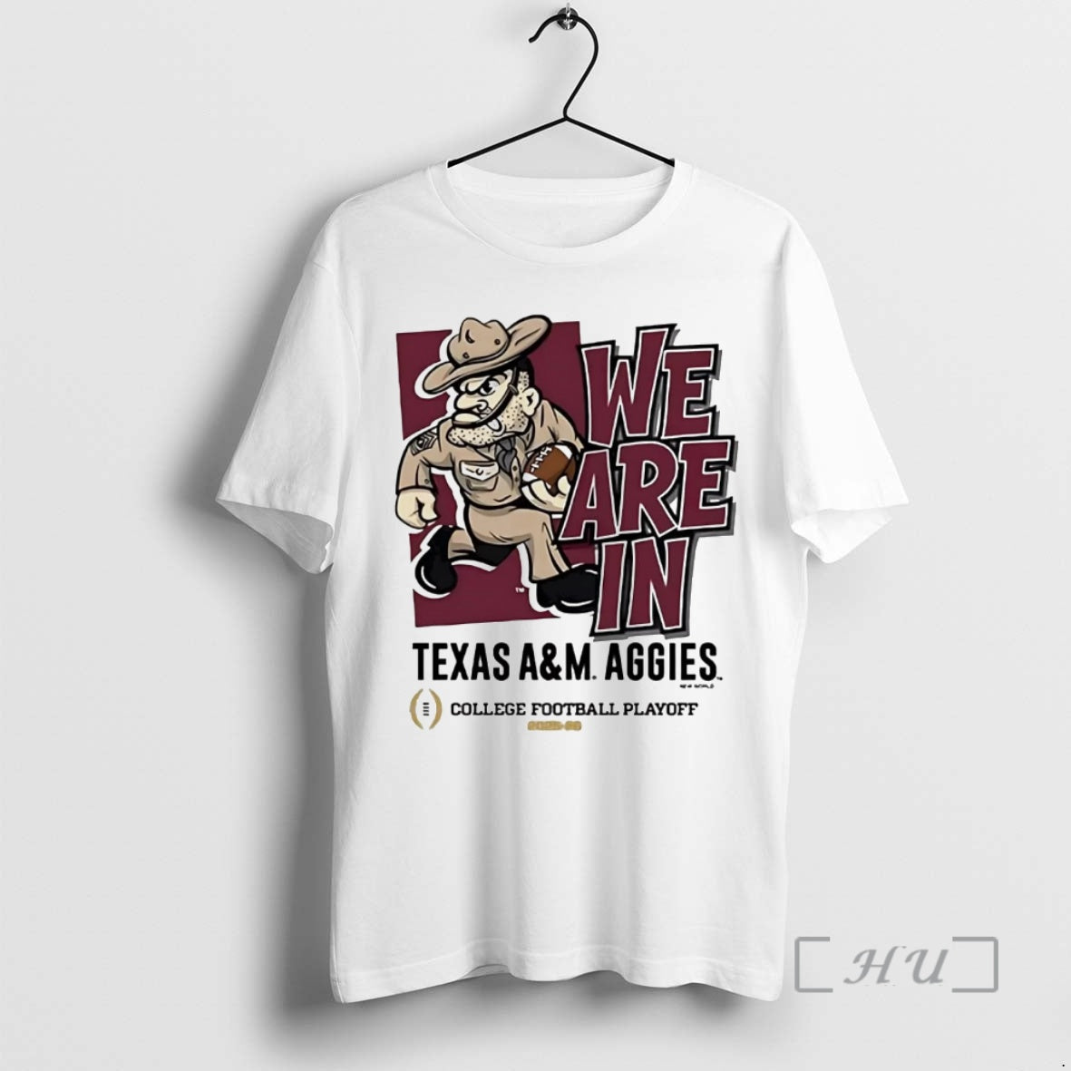 Officials We Are In Texas Am Aggies 2025 College Football Playoff Premium T Shirts Sweater - clothing by TeeHivey.com
