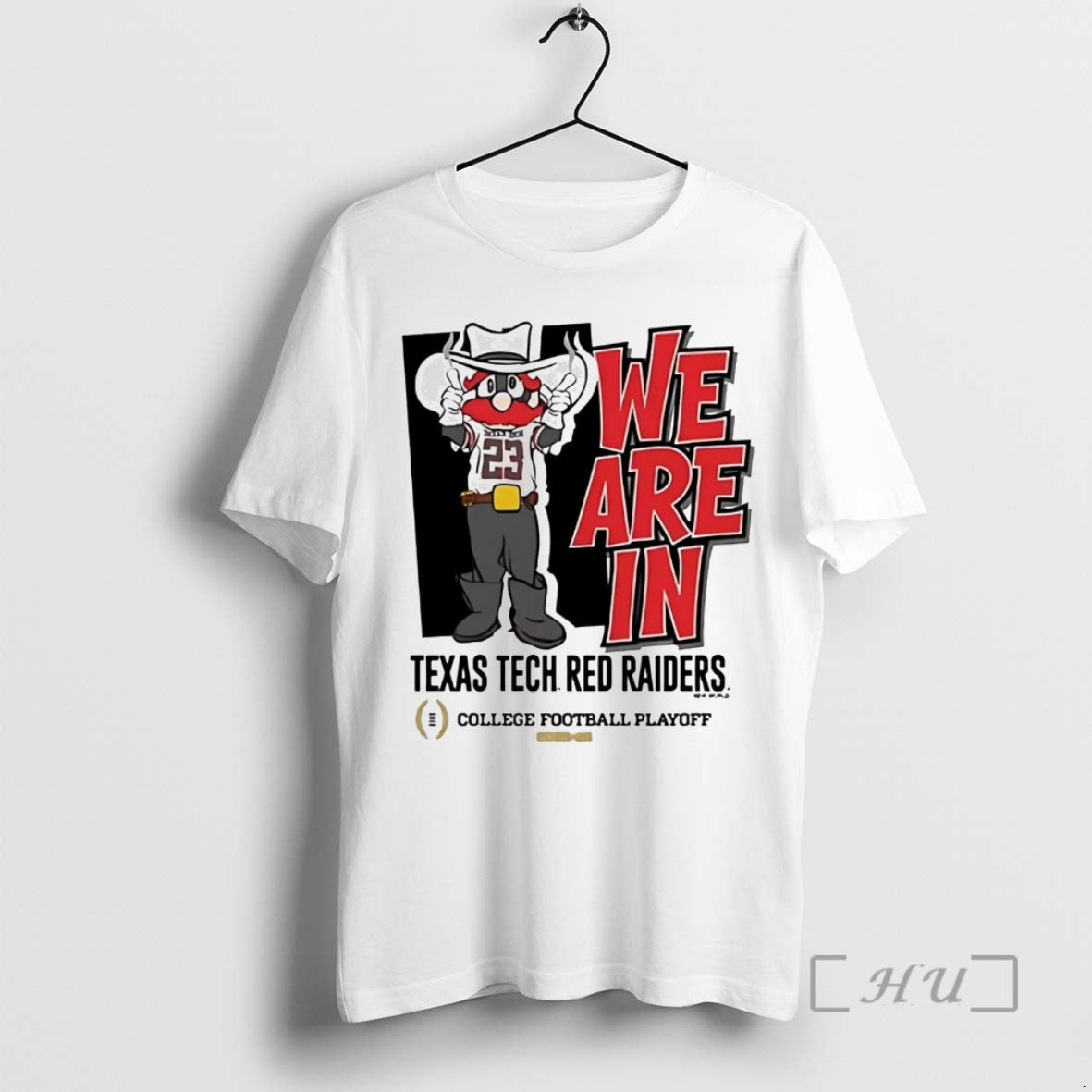 Officials We Are In Texas Tech Red Raiders 2025 College Football Playoff Premium T Shirts - clothing by TeeHivey.com
