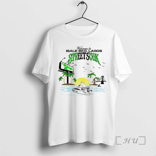 Officials Welcome To Isale Eko Lagos Street Souk - clothing by TeeHivey.com