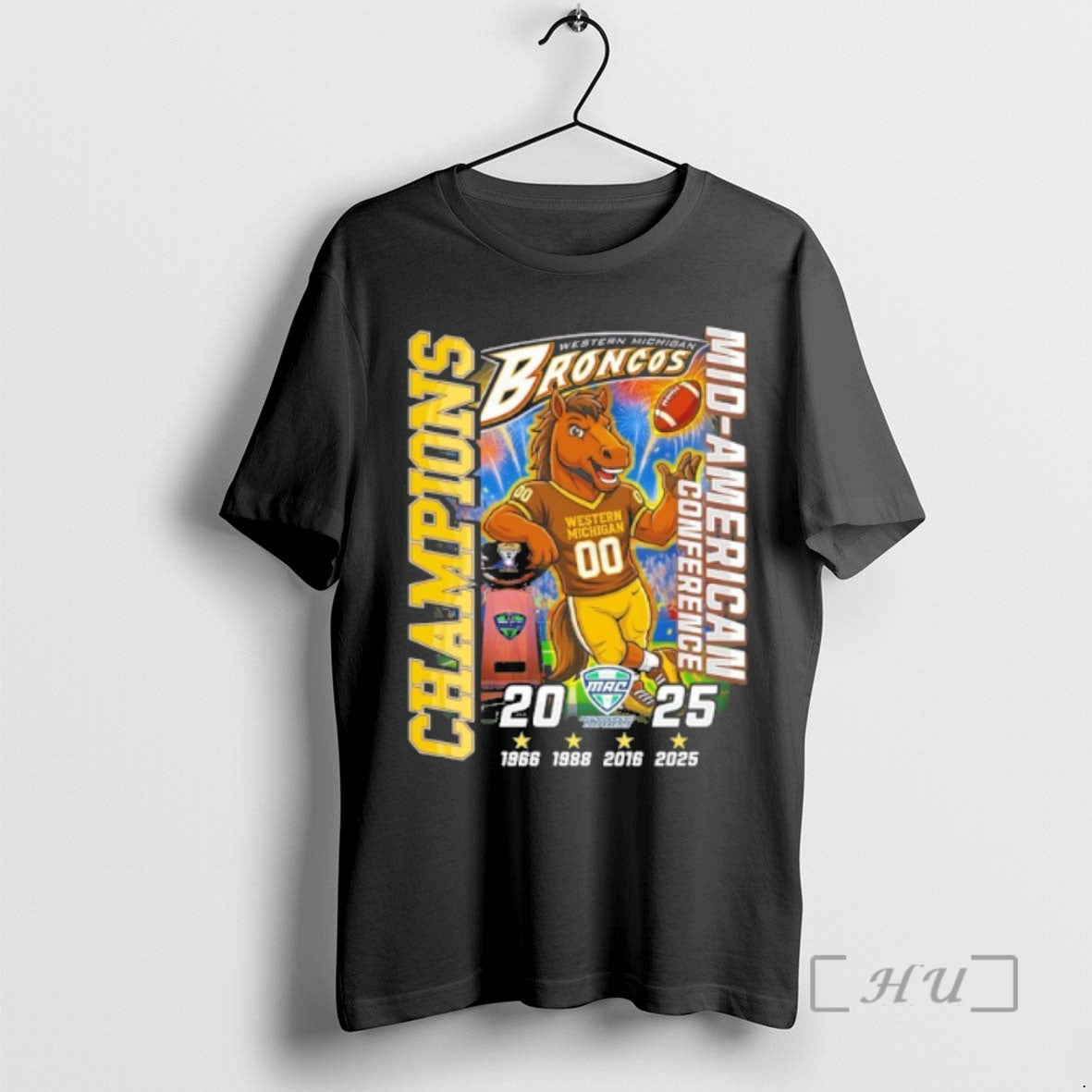 Officials Western Michigan Broncos Big 12 Conference Champions 2025 - clothing by TeeHivey.com