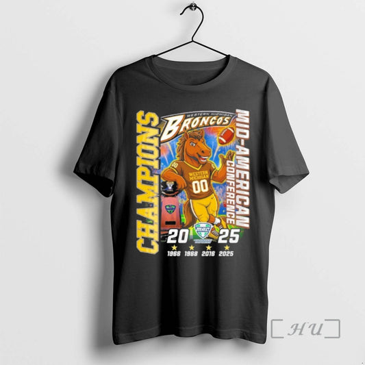 Officials Western Michigan Broncos Big 12 Conference Champions 2025 - clothing by TeeHivey.com
